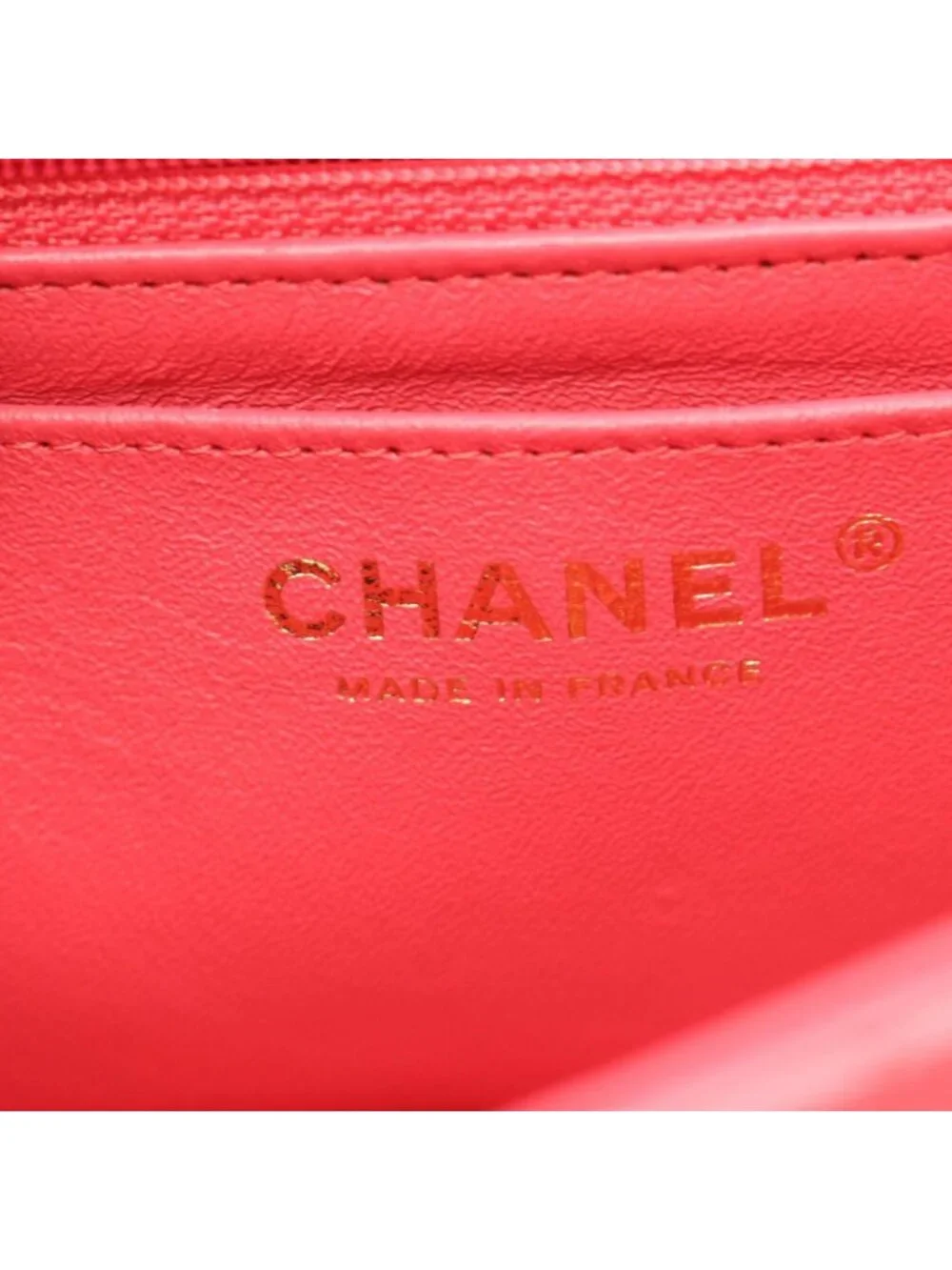 Chanel Shoulder Bag Mini Quilted 20 Icon Charm Pink Lambskin Mini Chain